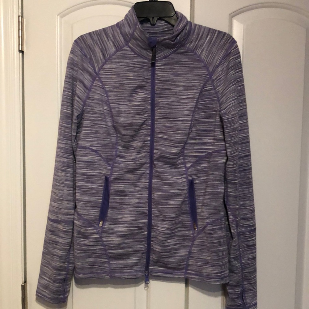 Zella Purple Zip Up L